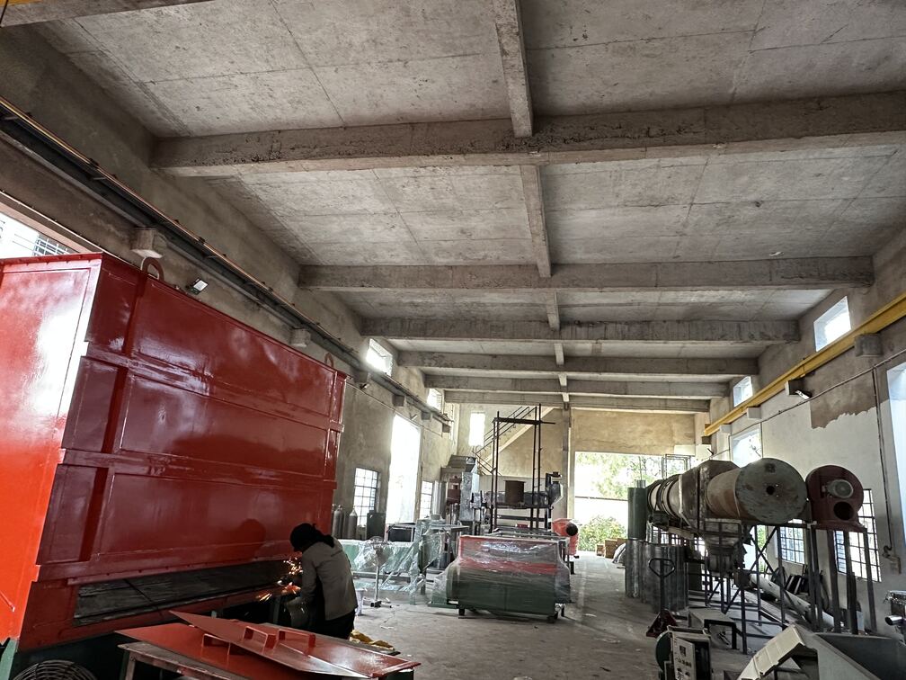 Dust collector units in production at Rajeev Food Tech